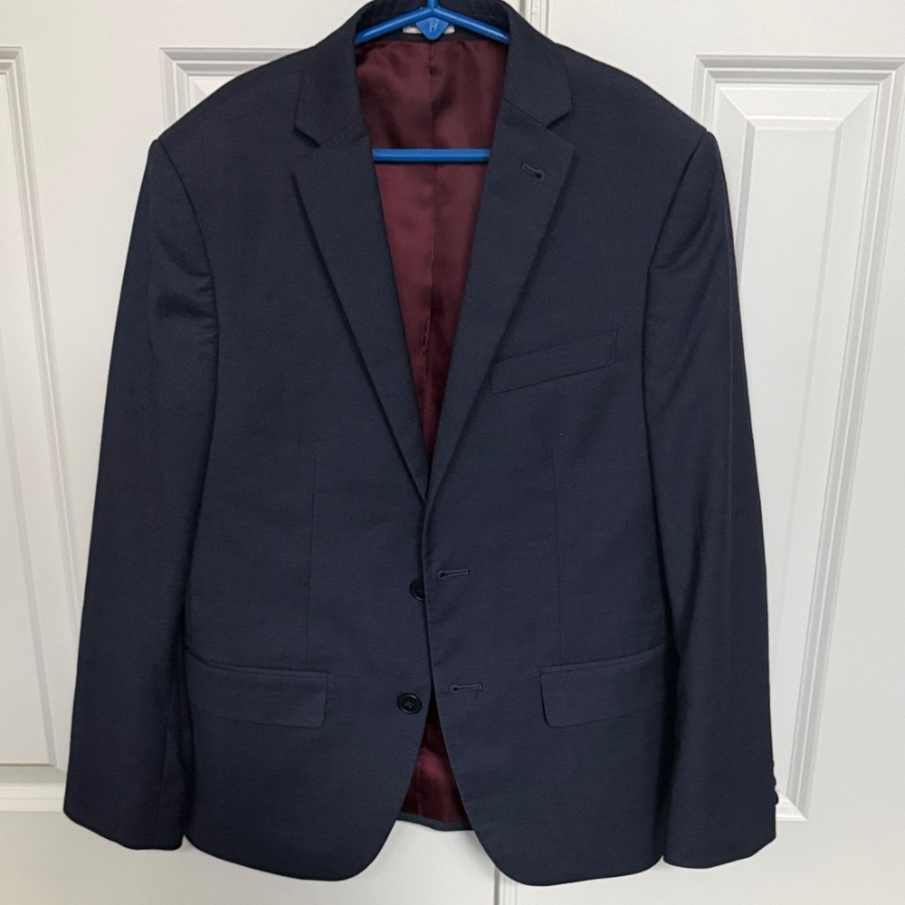 Joseph Abboud Boys Size 14 Dark Blue Blazer/Jacket
